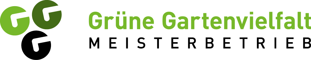 Glatter Grüne Gartenvielfalt Logo